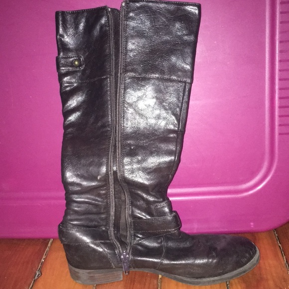 Brown riding boots - Picture 3 of 3